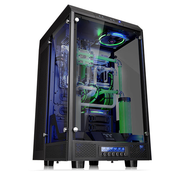 BOITIER THERMALTAKE THE TOWER 900 TG BLACK