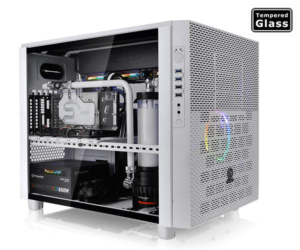 BOITIER THERMALTAKE CORE X5 (TG X2) WHITE SNOW