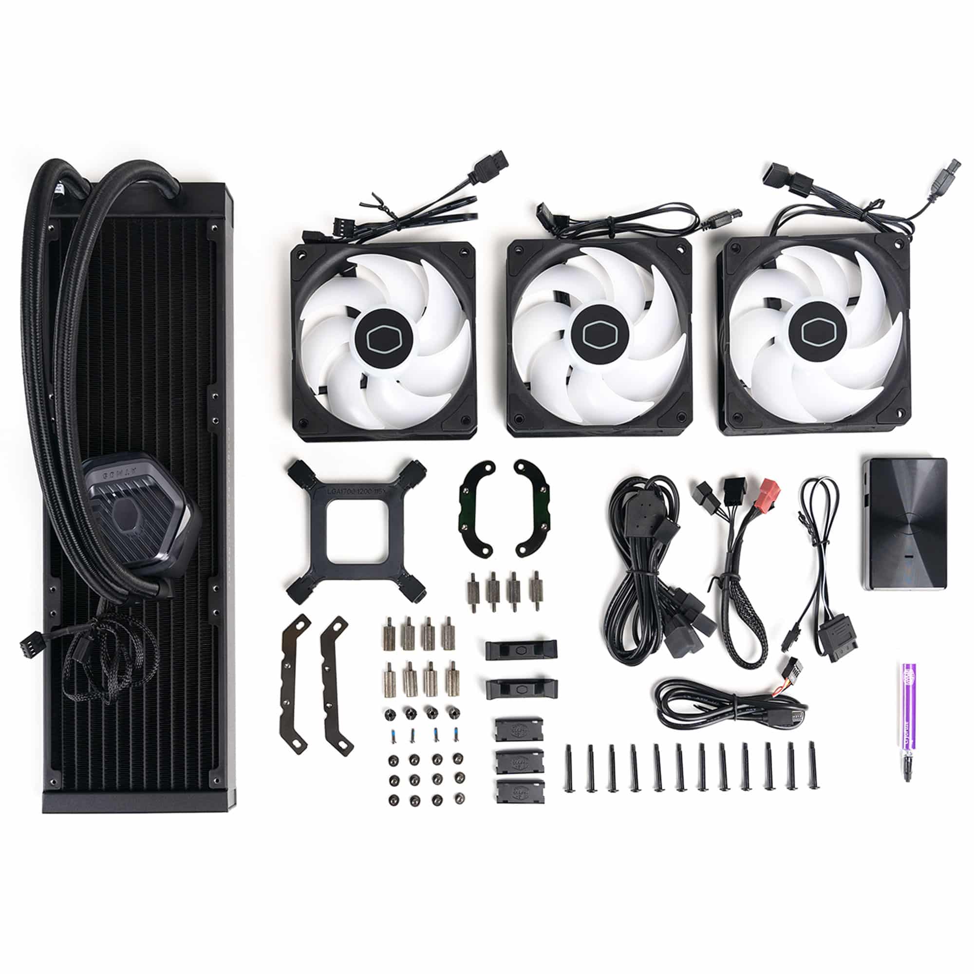 WATER COOLING COOLER MASTER MASTERLIQUID 360 ATMOS ARGB BLACK