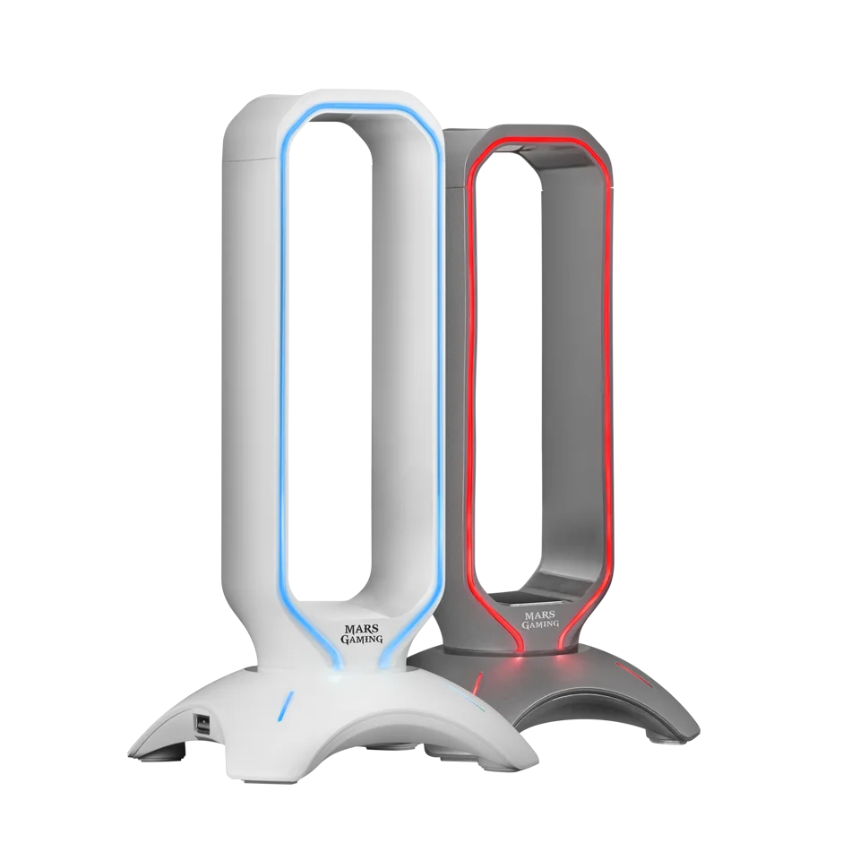 SUPPORT CASQUE MARS GAMING MHHX WHITE