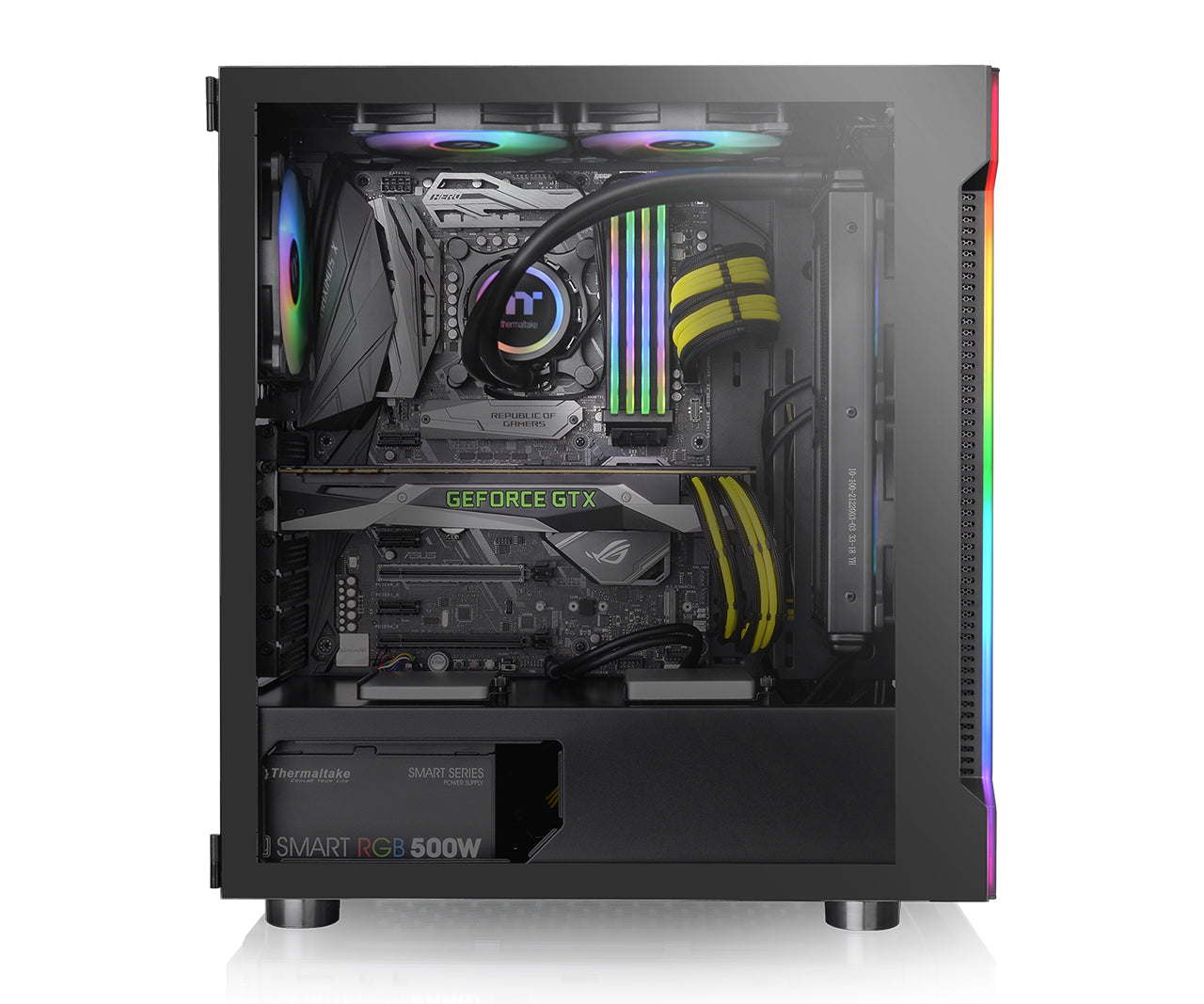BOITIER THERMALTAKE H200 TG RGB BLACK